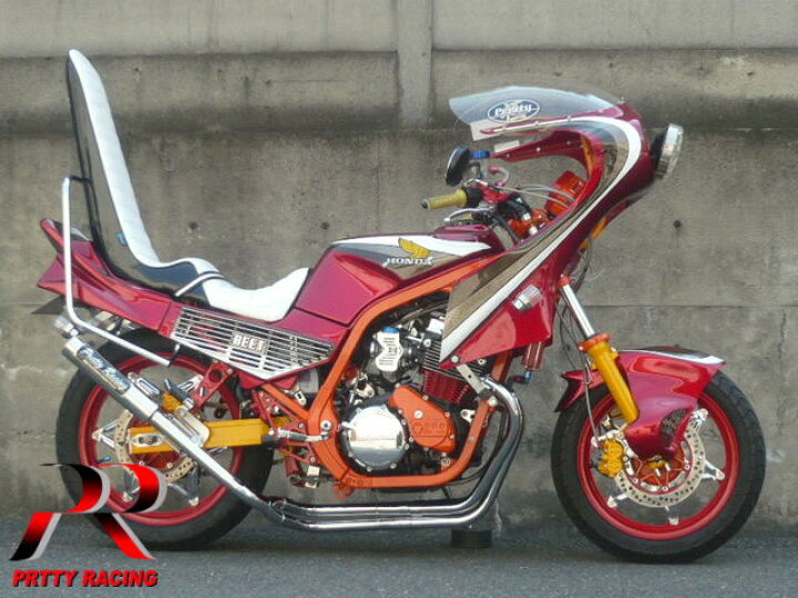 楽天市場】HONDA CBR400F 分割式 42.7π (改2) PRETTY管 マフラー 