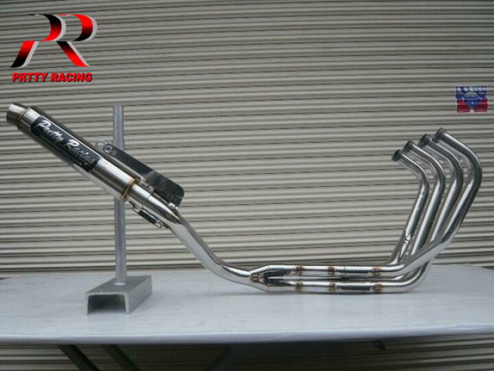 楽天市場】HONDA CBR400F 分割式 45π (極) PRETTY管 メッキ マフラー 