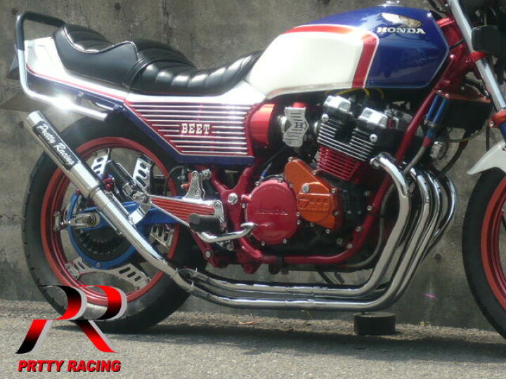楽天市場】HONDA CBX400F/550F 分割式 42.7π (改2) PRETTY管 マフラー 