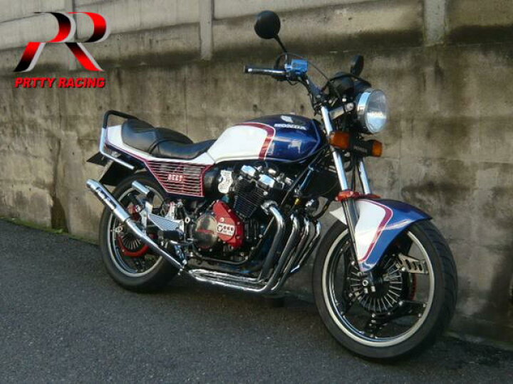 楽天市場】HONDA CBX400F/550F 分割式 45π (極) PRETTY管 メッキ 