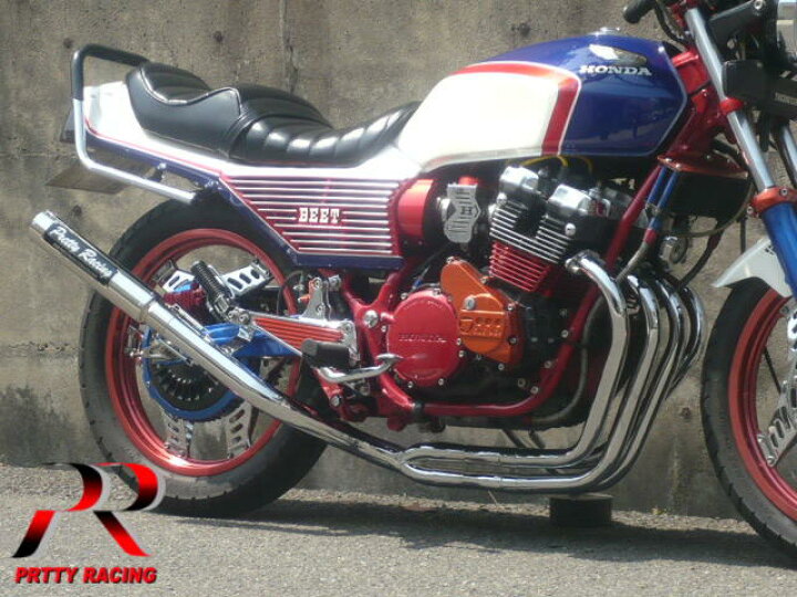 楽天市場】HONDA CBX400F/550F 分割式 50.8π (流2) PRETTY管 マフラー 