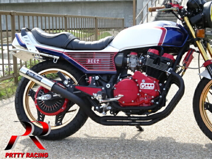 楽天市場】HONDA CBX400F 分割式 54π PRETTY ガニマタブレット管 