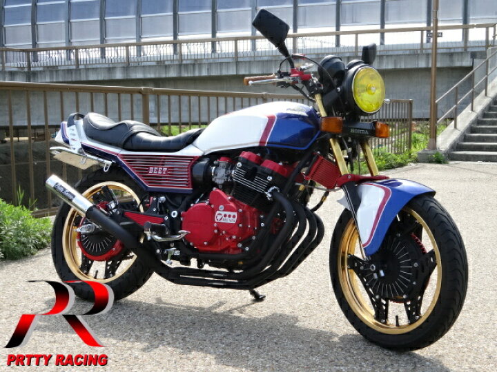 楽天市場】HONDA CBX400F 分割式 54π PRETTY ガニマタブレット管 