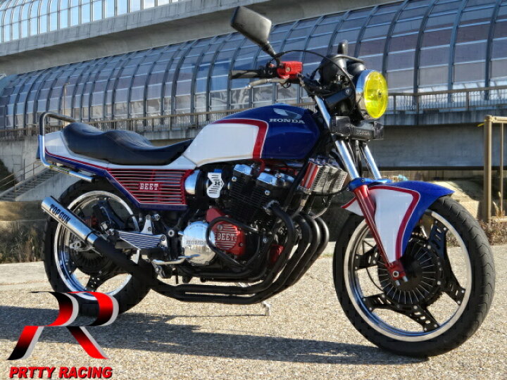 楽天市場】HONDA CBX400F 分割式 50.8π PRETTY トップガン マフラー 