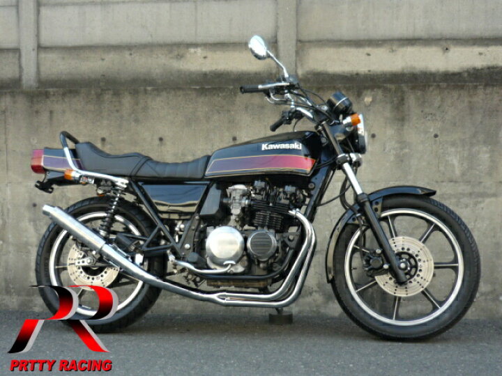 楽天市場】KAWASAKI Z400FX E4 4-1管 ALサイレンサー 50.8π 