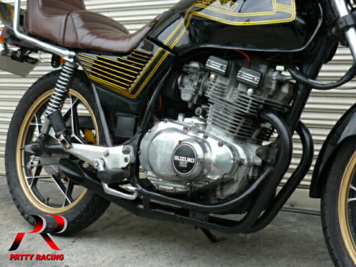 楽天市場】SUZUKI GSX250E ゴキ 二重加工 PRETTY サイクロン管  