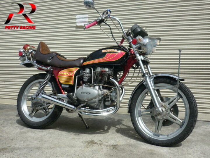 楽天市場】HONDA CB250T CB400T 極 ホーク2 サイドクロス管 メガホン 