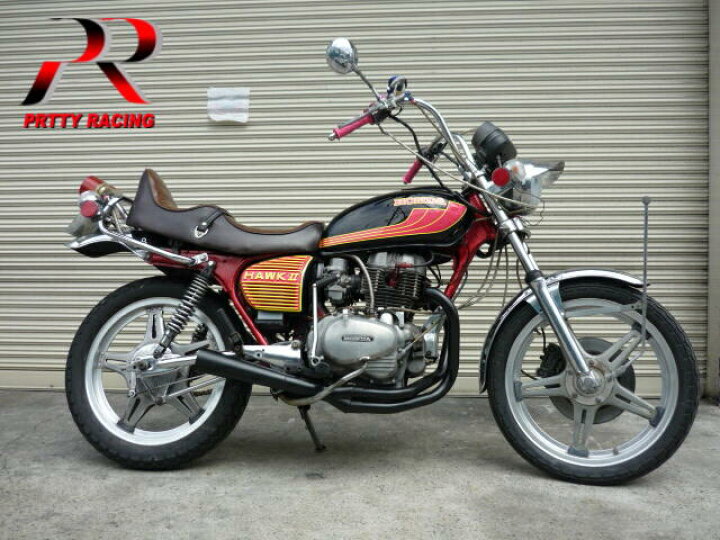 楽天市場】HONDA CB250T CB400T ホーク2 極 サイドクロス管 (メガホン 