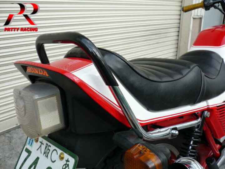 楽天市場】HONDA スーパーホーク3 250/400兼用 メッキ極太ゴム巻き 