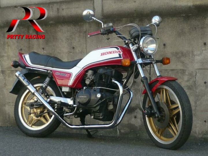 楽天市場】HONDA CB250N CB400N ホーク3 極 UPタイプ マフラー 50.8π 