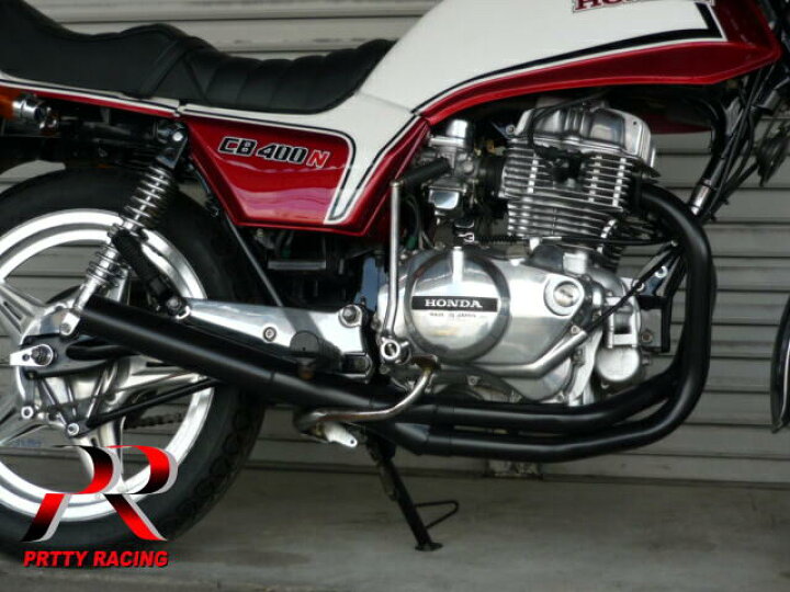 楽天市場】HONDA CB250N CB400N ホーク3 忍 サイドクロス ショート 管 