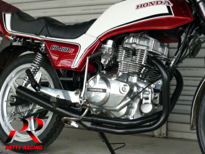 楽天市場】HONDA CB250N CB400N ホーク3 忍 サイドクロス ショート 管 