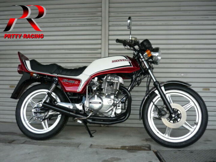 楽天市場】HONDA CB250N CB400N ホーク3 忍 サイドクロス ショート 管 