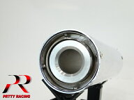 消音器 45π用 (42-28) アルミ製 キャップ バッフル バリオス/XJR/CB400SF/ゼファー/インパルス／ホーク…