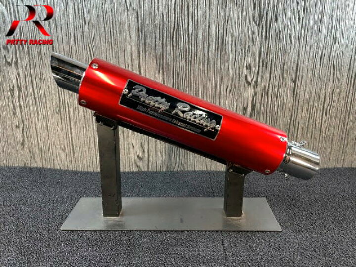 楽天市場】汎用 50.8π アルマイトサイレンサー タイプ3 レッド 