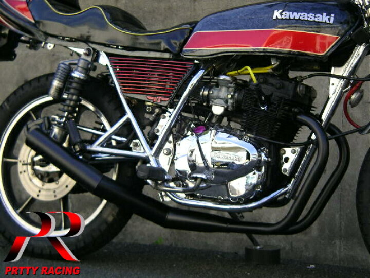 楽天市場】KAWASAKI Z250FT ショート管 70π 新品 マフラー  