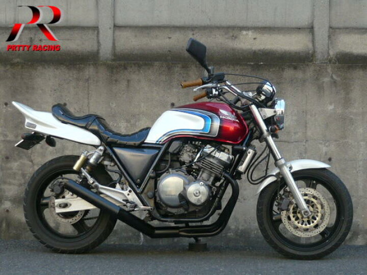 楽天市場】HONDA CB400SF NC31 ショート管 70π 新品 マフラー ブラック  