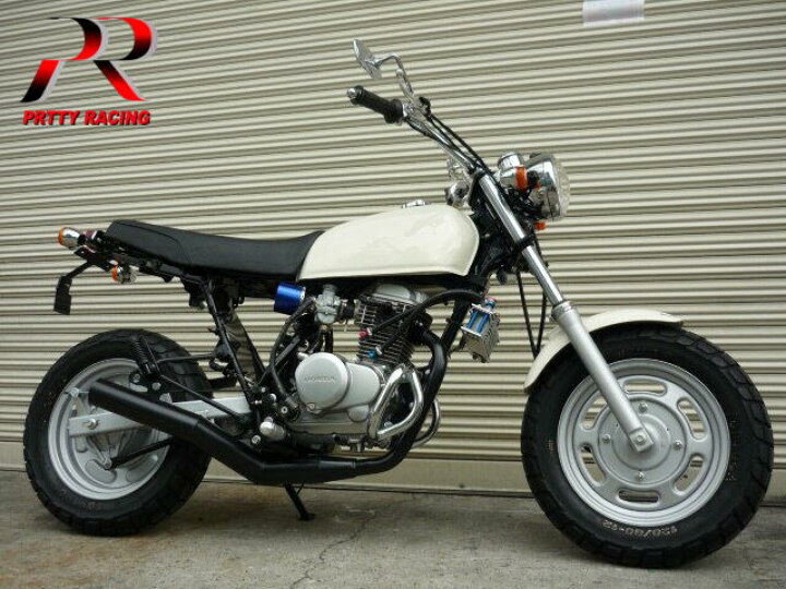楽天市場】HONDA エイプ100 APE （PRETTYショート管） 黒 マフラー 