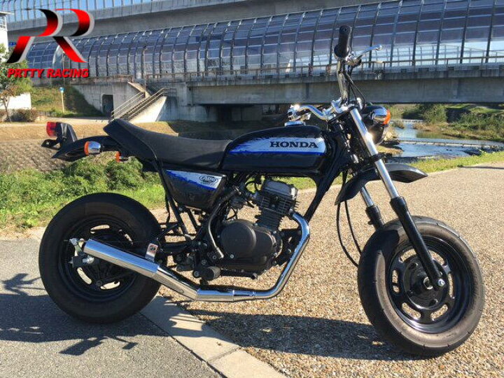 楽天市場】HONDA エイプ50 APE メッキ （PRETTYショート管） メッキ 