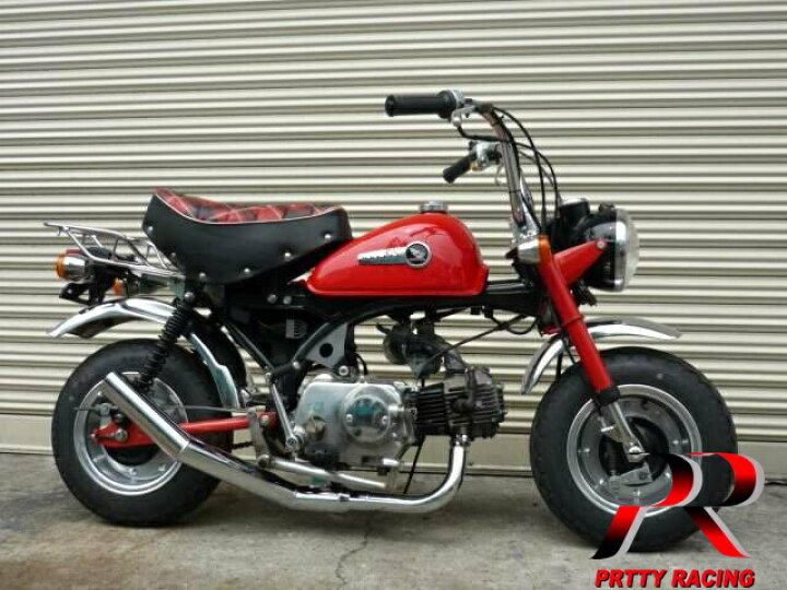 楽天市場】HONDA モンキー ゴリラ PRETTYショート管 メッキ マフラー 