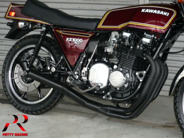 楽天市場】PRETTYRACING SPIDER KAWASAKI Z1000MK2 ショート管 70π 