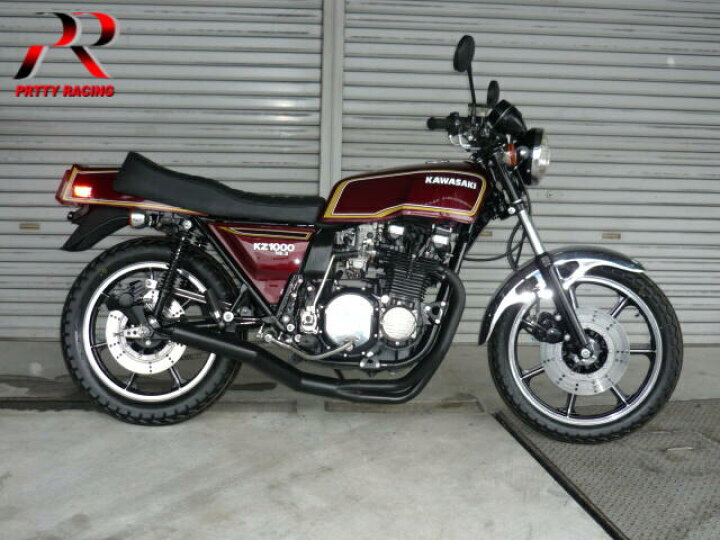 楽天市場】PRETTYRACING SPIDER KAWASAKI Z1000MK2 ショート管 70π 
