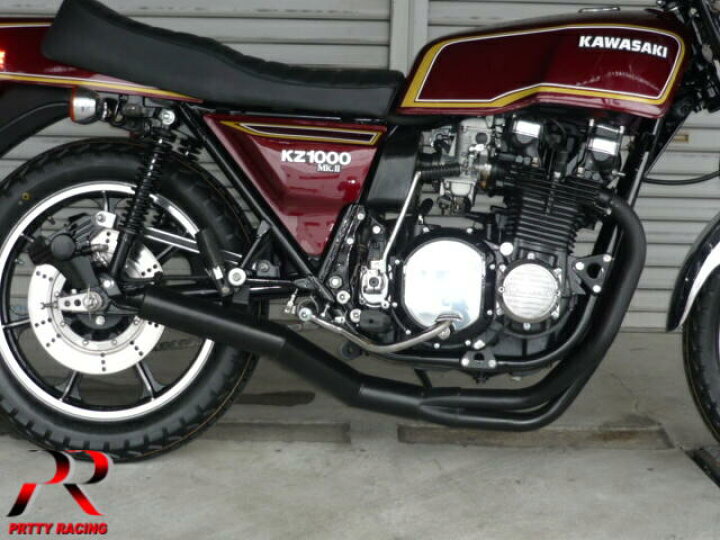 楽天市場】PRETTYRACING SPIDER KAWASAKI Z1000MK2 ショート管 70π 