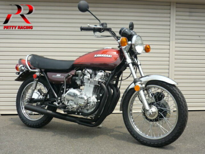 楽天市場】PRETTYRACING SPIDER KAWASAKI Z1/Z2 ショート管 70π 新品 