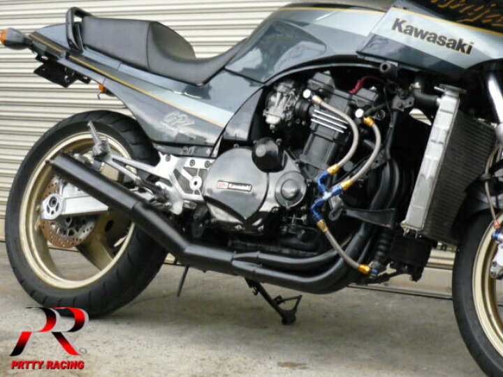 楽天市場】KAWASAKI GPZ900R ショート管 70π 新品 マフラー 