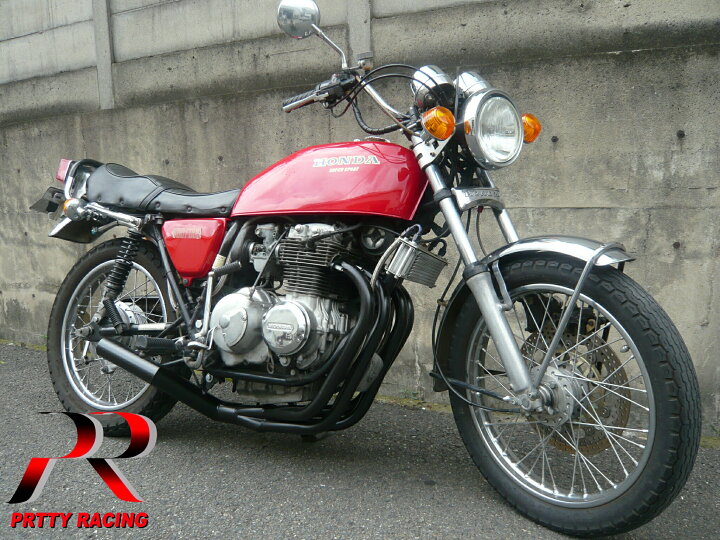 楽天市場】HONDA 旧 CB400FOUR ショート管 70π 新品 マフラー 