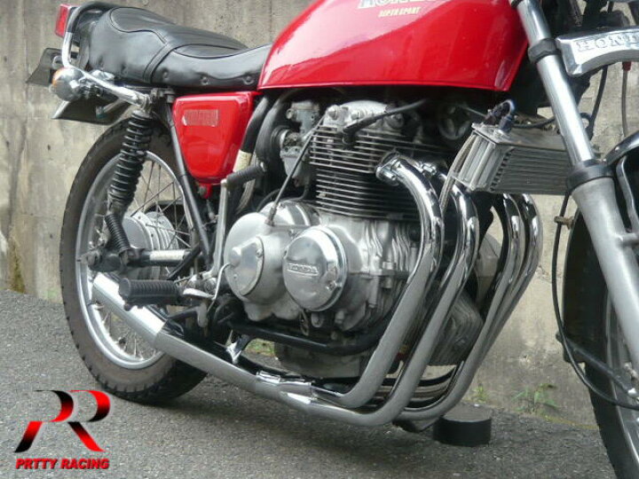楽天市場】HONDA 旧 CB400FOUR ショート管 70π 新品 マフラー 