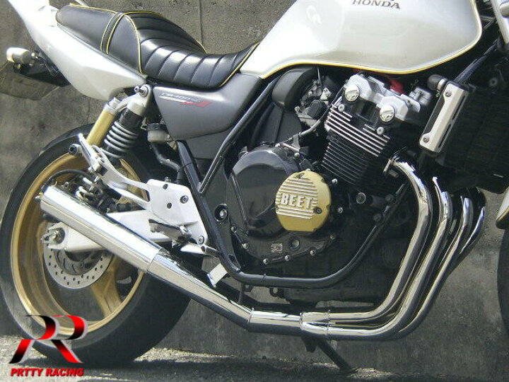 楽天市場】HONDA CB400SF VTEC ショート管 70π 新品 マフラー メッキ 