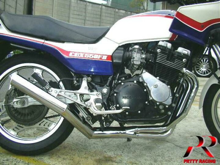 楽天市場】HONDA CBX400F/550F 兼用 ショート管 新品 マフラー メッキ 