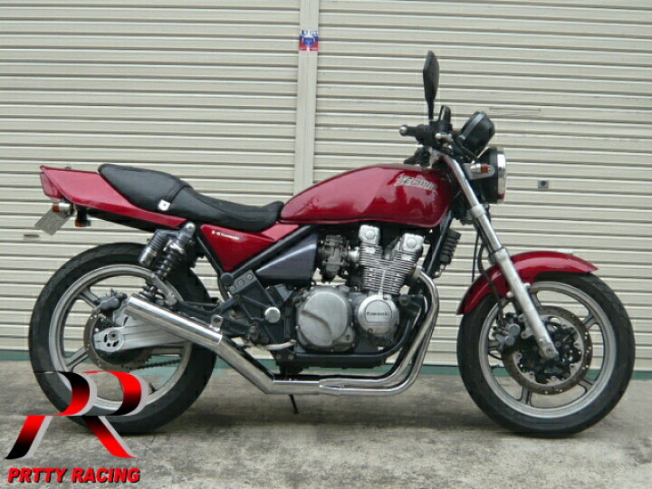 楽天市場】KAWASAKI ゼファー400/Χ ショート管 70π 新品 マフラー 