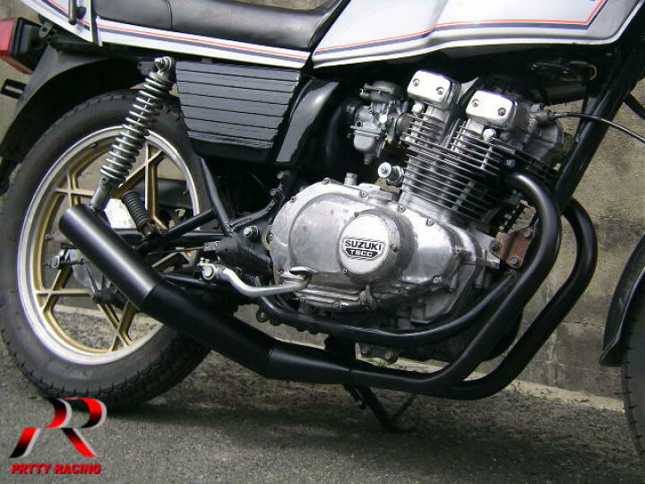 楽天市場】SUZUKI GSX250E ザリ ショート管 70π 新品 マフラー  