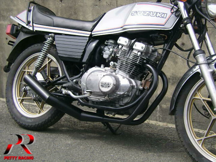 楽天市場】SUZUKI GSX250E ザリ ショート管 70π 新品 マフラー  