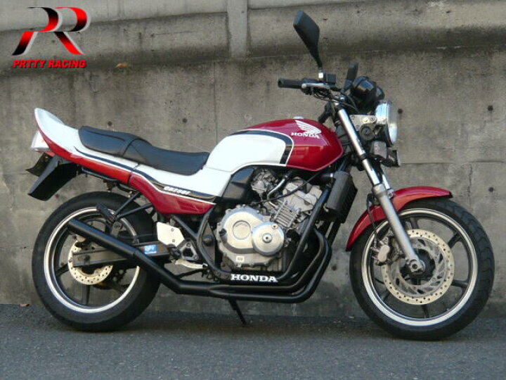 楽天市場】HONDA JADE250 ショート管 60π 新品 マフラー ブラック 