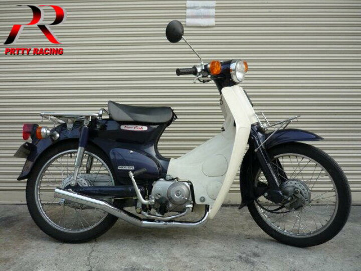 楽天市場】HONDA スーパーカブ PRETTYショート管 メッキ マフラー 