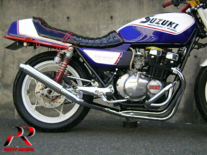 楽天市場】SUZUKI GSX400FS 4-1管 ALサイレンサー 50.8π 