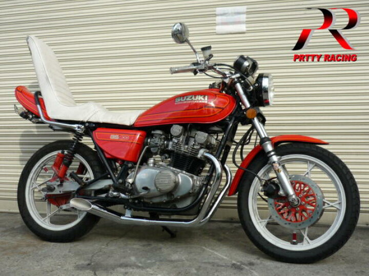 楽天市場】SUZUKI GS400 サイクロン PRETTY メッキ マフラー  