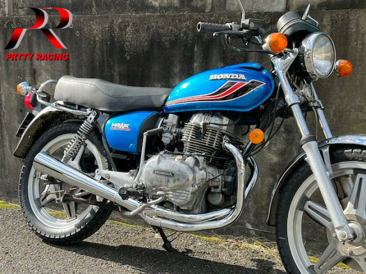 楽天市場】HONDA CB250T CB400T 極 ホーク2 サイドクロス管 メガホン 