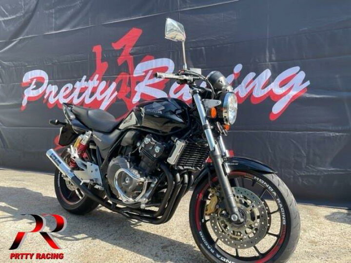 楽天市場】HONDA CB400SF REVO NC42 分割式 42.7π (極ﾀｲﾌﾟ2) 黒 PRETTY 