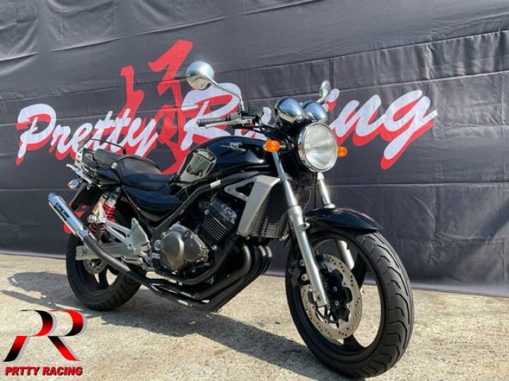 楽天市場】KAWASAKI バリオス2 分割式 42.7π (極ﾀｲﾌﾟ3) 黒 PRETTY管 