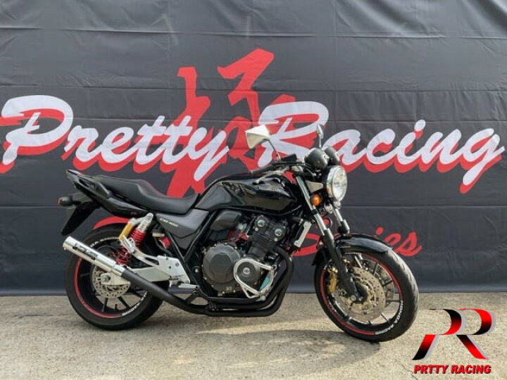 楽天市場】HONDA CB400SF REVO nc42 分割式 50.8π (流タイプ2) 黒 