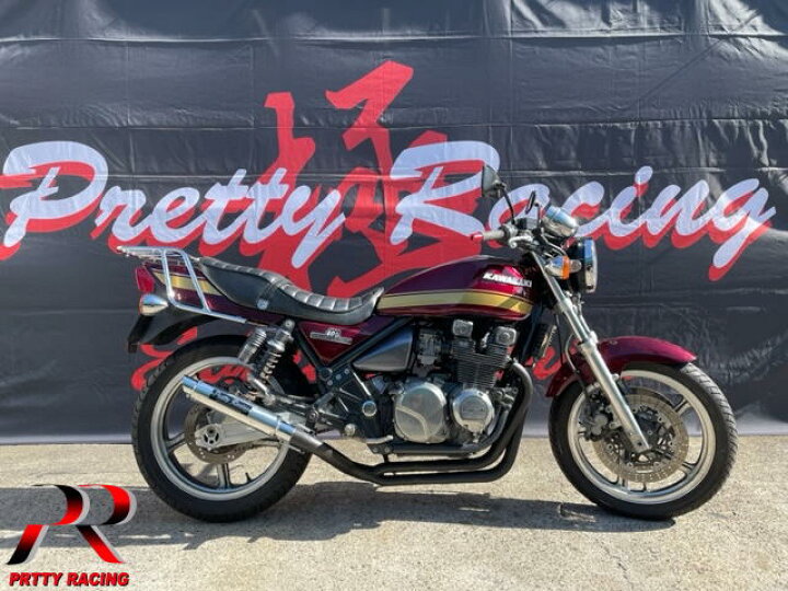 楽天市場】KAWASAKI ゼファー400/Χ 分割式 50.8π (流タイプ3) 黒 