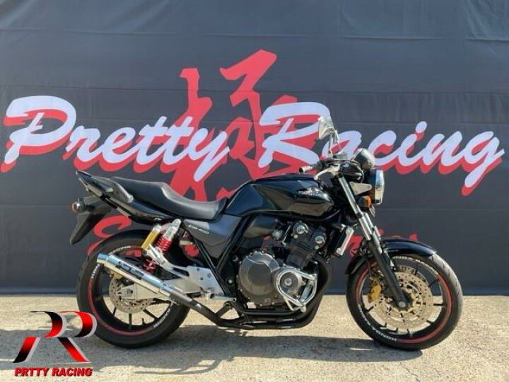 楽天市場】HONDA CB400SF REVO NC42 分割式 42.7π (極タイプ3) 黒 
