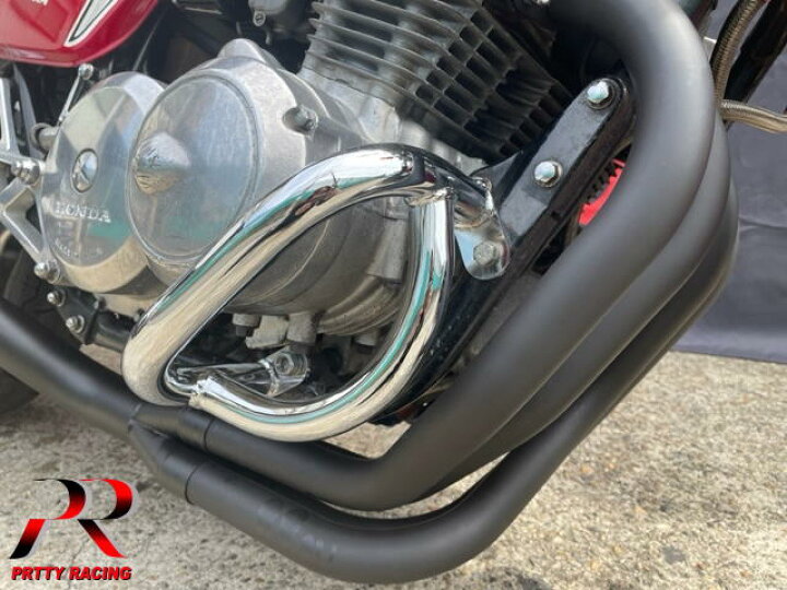 楽天市場】HONDA CB750F RC04 エンジンガード メッキ : プリティー 