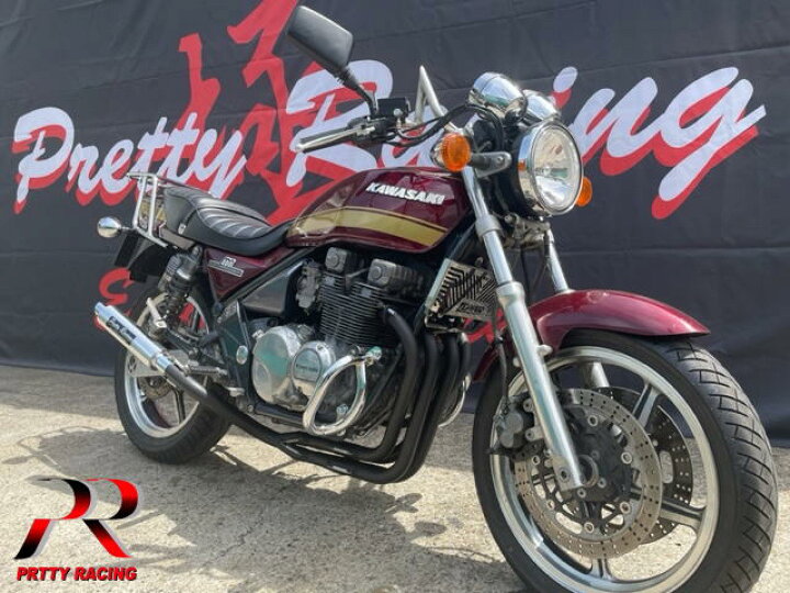 楽天市場】KAWASAKI ゼファー400/χ 分割式 42.7π (極) 黒 サイレンサー 