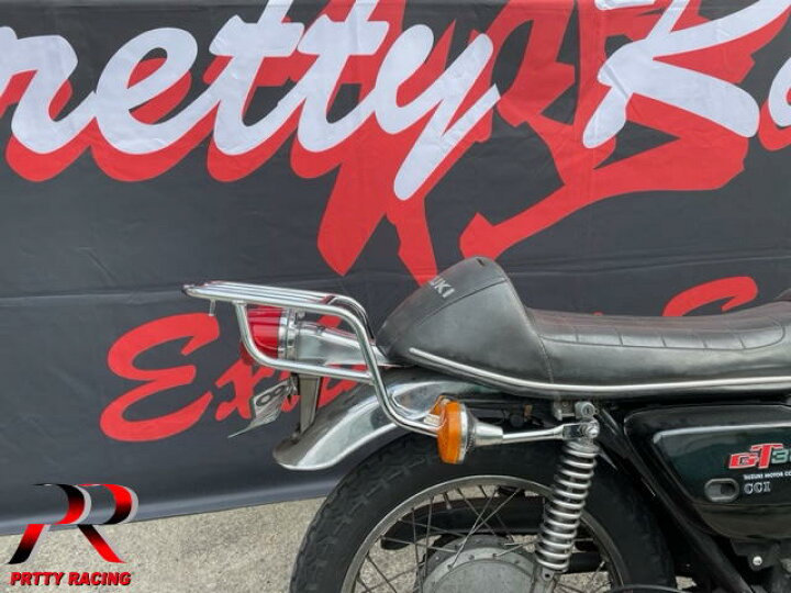 楽天市場】SUZUKI GT380 キャリア メッキ グラブバー : プリティー 