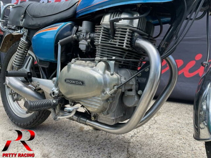 楽天市場】HONDA CB250N CB400N ホーク3 手曲げ薄型ブレイド管 ハス 